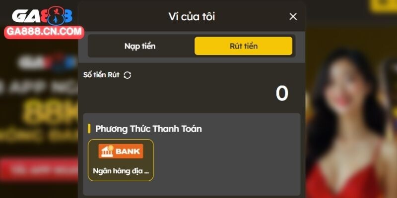 Vài bước rút tiền GA888 đơn giản cho hội viên