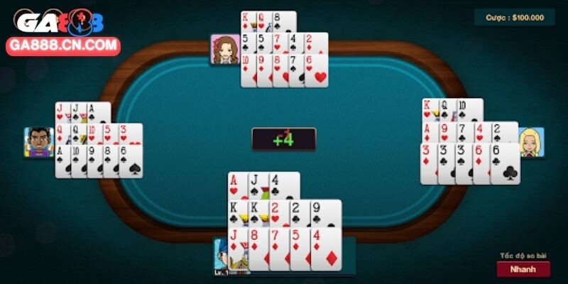 Tổng quan chung nhất về cách chơi Mậu binh GA888