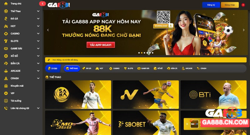 Giao diện nhà cái được thiết kế khá thân thiện